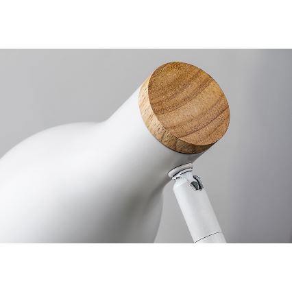 Rabalux - Lampe de table tactile à intensité variable avec charge sans fil 1xE14/25W/230V hévéa