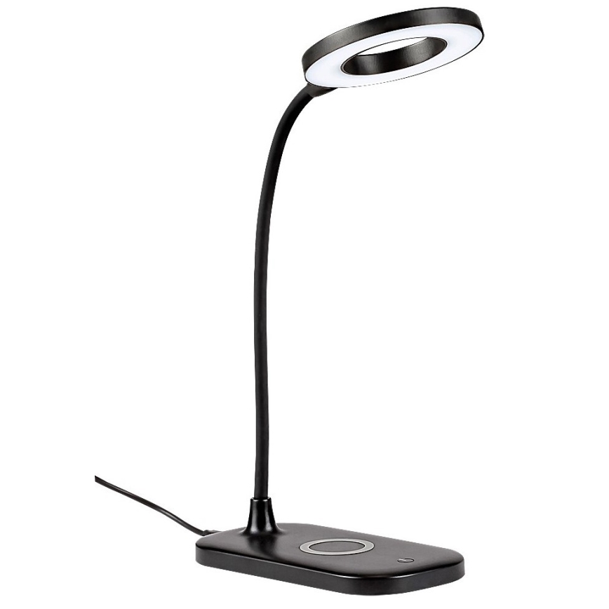 Rabalux - Lampe de table tactile à intensité variable avec charge sans fil LED/5W/5V 2700-6000K noir
