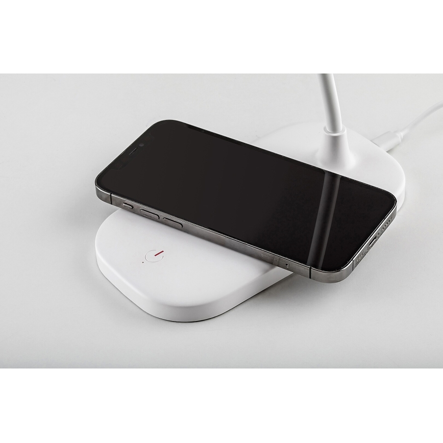Rabalux - Lampe de table tactile à intensité variable avec charge sans fil LED/5W/5V 2700-6000K blanc