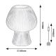 Rabalux - Lampe de table 1xE14/60W/230V blanc