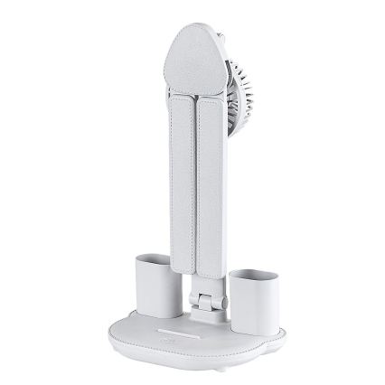 Rabalux - Lampe de bureau LED à intensité variable avec ventilateur et écran LED/7W/5V 3000/4000/6500K