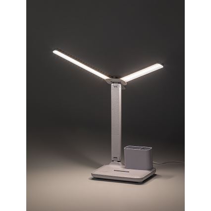 Rabalux - Lampe de bureau tactile à intensité variable LED/5W/5V 3000/4000/6500K