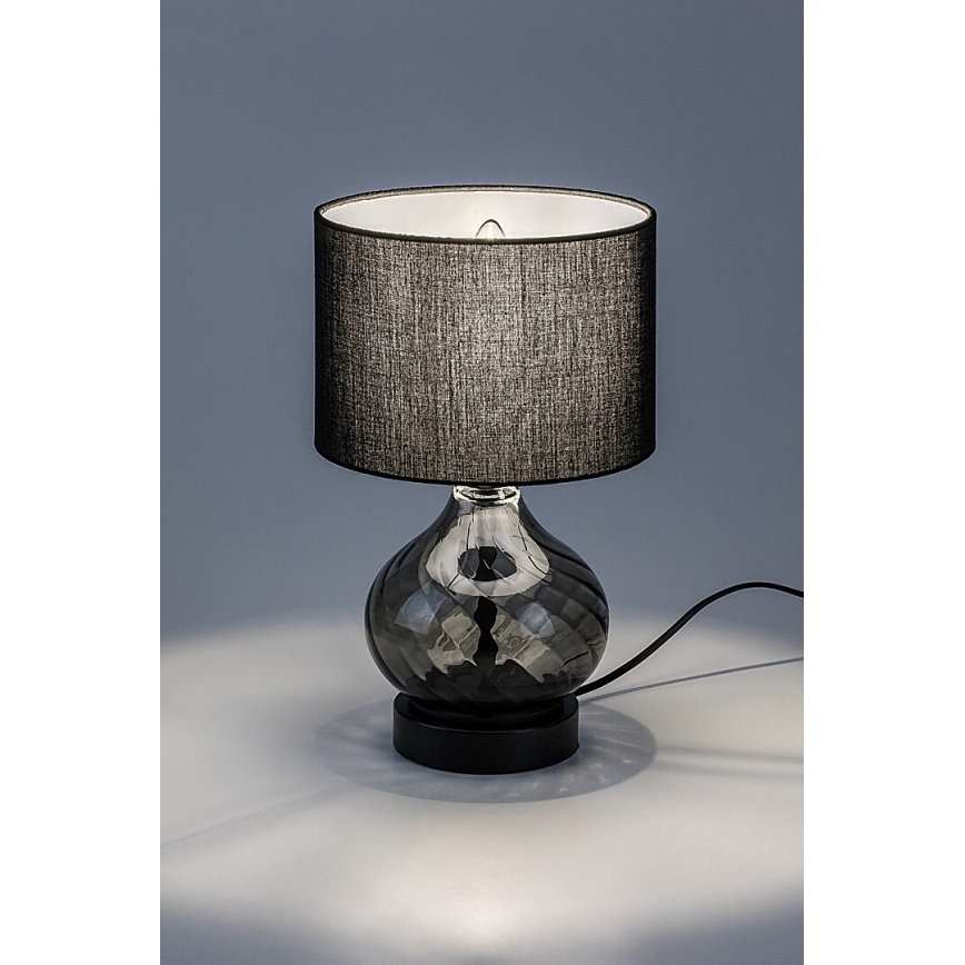 Rabalux - Lampe de table 1xE14/25W/230V fumé