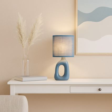 Rabalux - Lampe de table 1xE14/40W/230V bleue