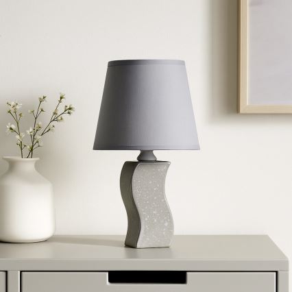 Rabalux - Lampe de table 1xE14/40W/230V grise