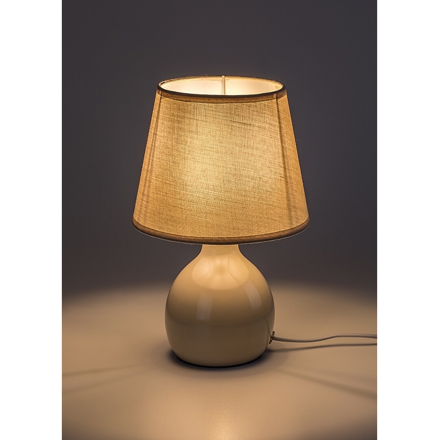 Rabalux - Lampe de table 1xE14/40W/230V beige