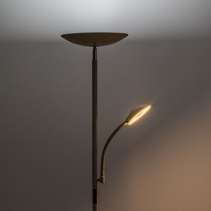 Rabalux - Lampadaire dimmable LED/23W/230V 3000/4200/6500 beige