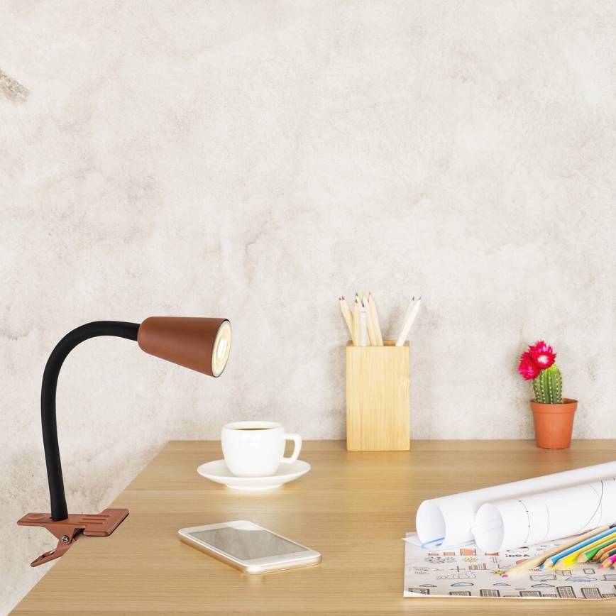 Rabalux - Lampe de table à pince 1xGU10/7W/230V orange