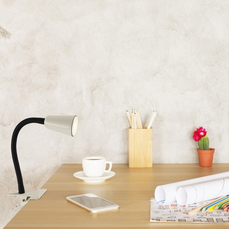 Rabalux - Lampe de table à pince 1xGU10/7W/230V crème