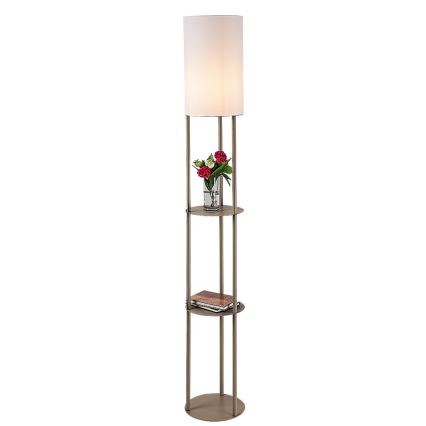 Rabalux - Lampadaire sur pied avec étagères 1xE27/40W/230V beige