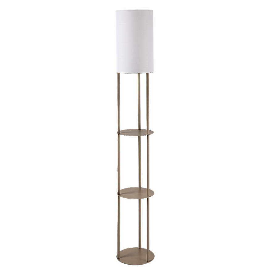 Rabalux - Lampadaire sur pied avec étagères 1xE27/40W/230V beige