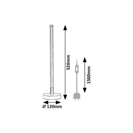 Rabalux - Lampe de table LED/8W/230V 3000K
