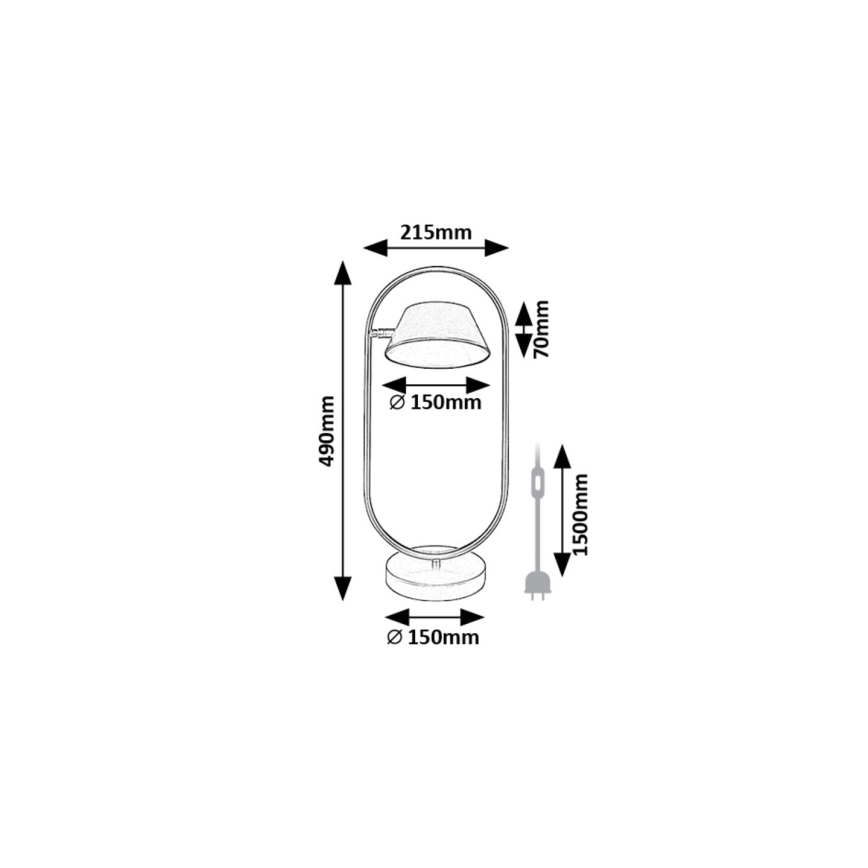 Rabalux - Lampe de table LED/6W/230V 3000K