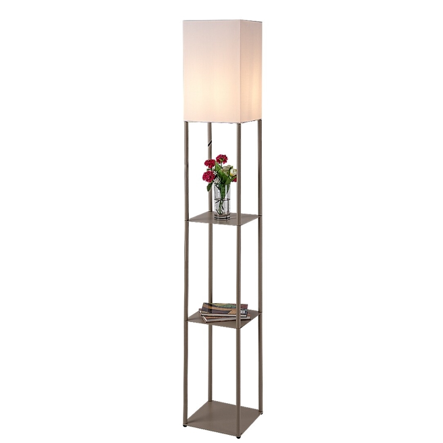 Rabalux - Lampadaire avec étagères 1xE27/40W/230V beige