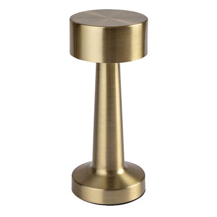 Rabalux - Lampe de table tactile rechargeable LED/2,7W/5V 1200mAh 3000/4000/6000K doré