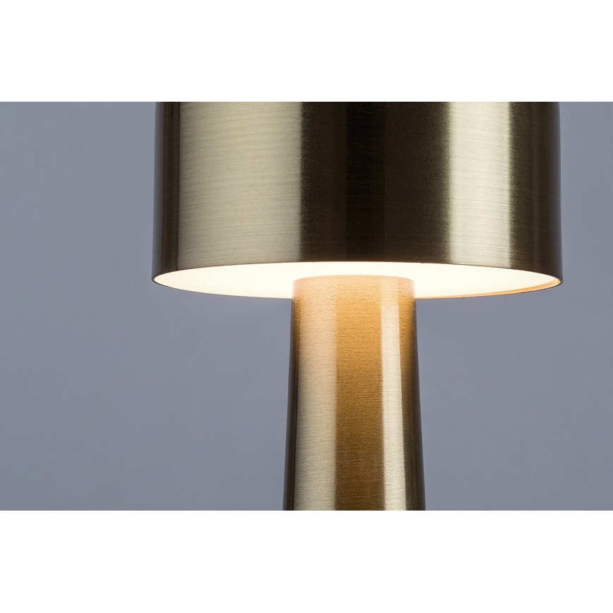 Rabalux - Lampe de table tactile rechargeable LED/2,7W/5V 1200mAh 3000/4000/6000K doré