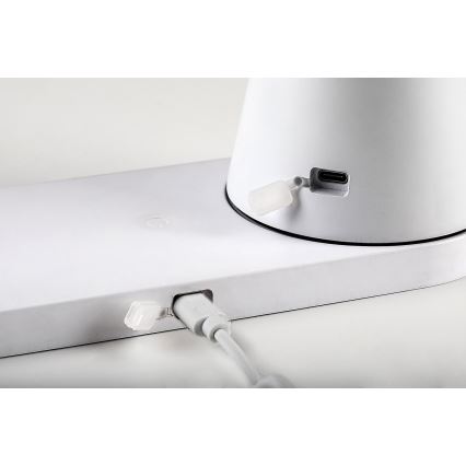 Rabalux - Lampe de table à intensité variable rechargeable avec charge sans fil LED/5W/5V 3000/4000/5000K