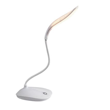 Rabalux - Lampe de table flexible à intensité variable LED/2W/5V blanc