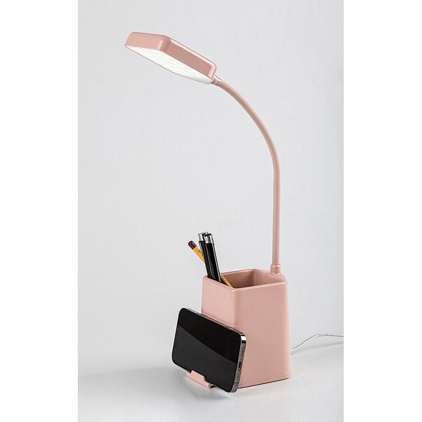 Rabalux - Lampe de table à intensité variable LED/6W/230V 5000K rose