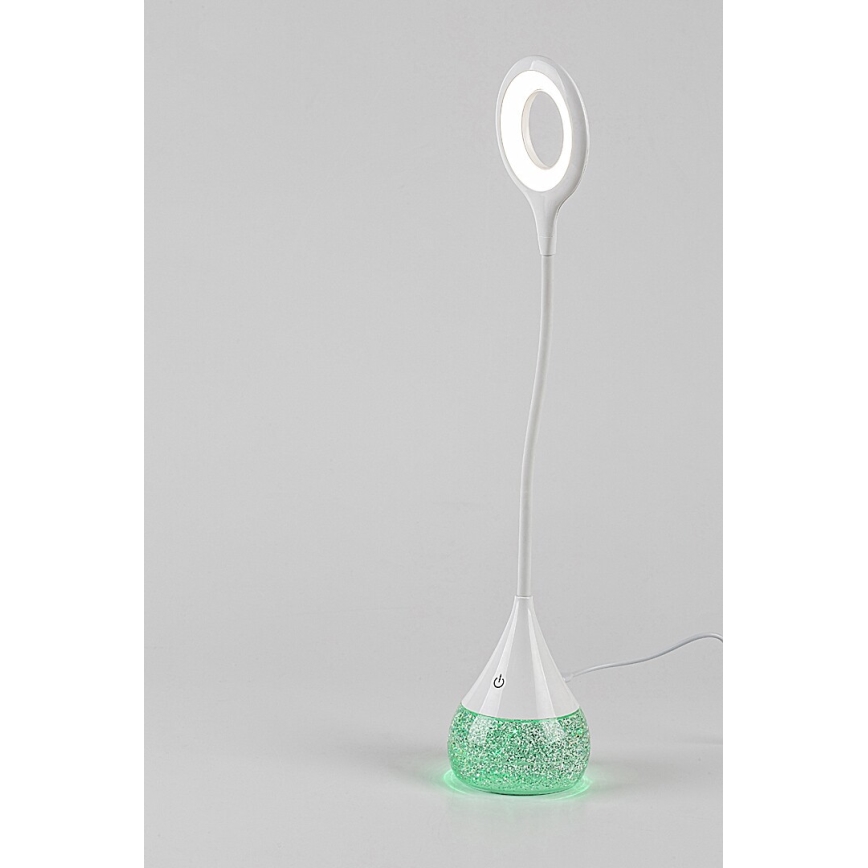 Rabalux - Lampe de table RGB à intensité variable LED/4W/230V blanc