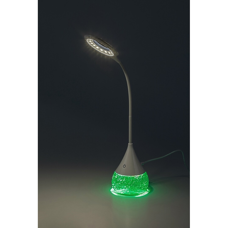 Rabalux - Lampe de table RGB à intensité variable LED/4W/230V blanc