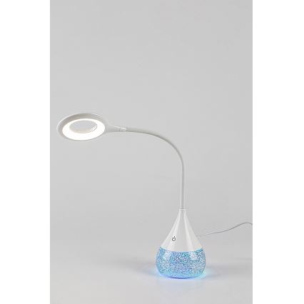 Rabalux - Lampe de table RGB à intensité variable LED/4W/230V blanc