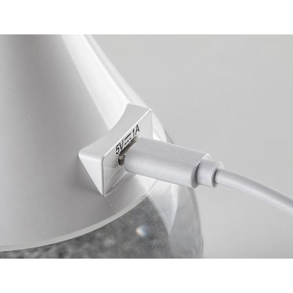 Rabalux - Lampe de table RGB à intensité variable LED/4W/230V blanc