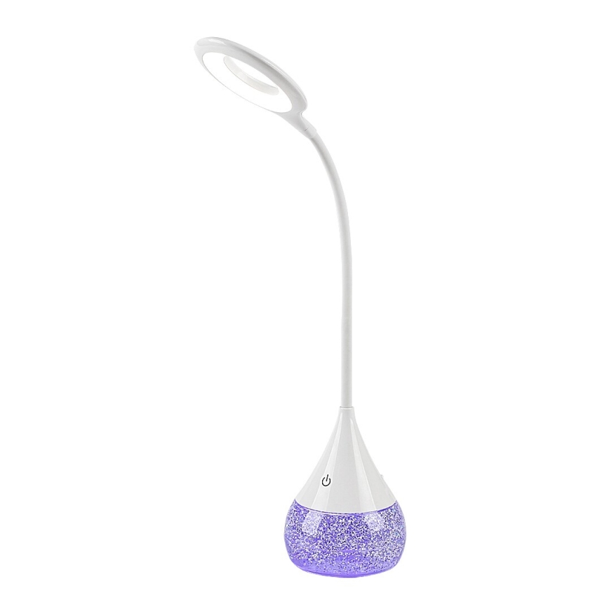 Rabalux - Lampe de table RGB à intensité variable LED/4W/230V blanc