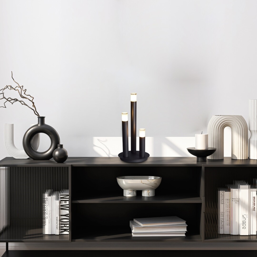 Rabalux - Lampe de table 3xG9/5W/230V noir