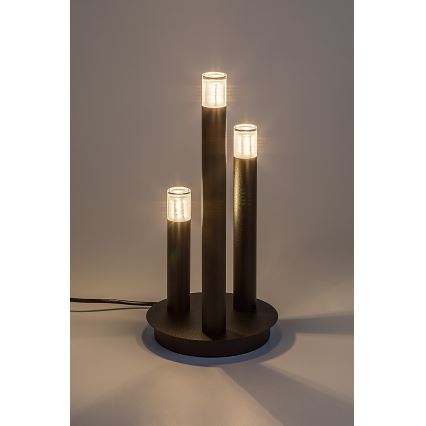 Rabalux - Lampe de table 3xG9/5W/230V noir