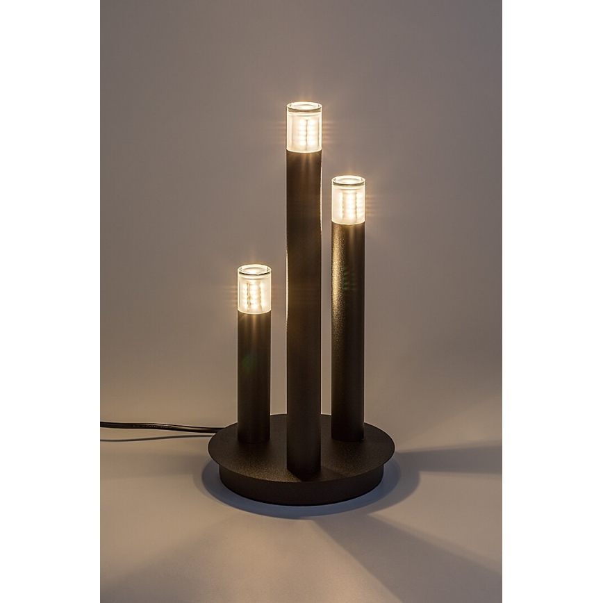 Rabalux - Lampe de table 3xG9/5W/230V noir