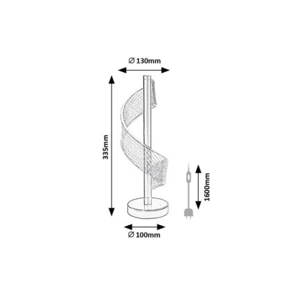 Rabalux - Lampe de bureau LED/6W/230V 3000K