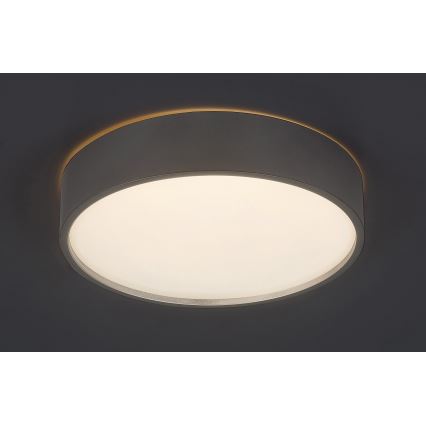 Rabalux - Plafonnier LED/18W/230V IP44 4000K argenté diam. 28 cm