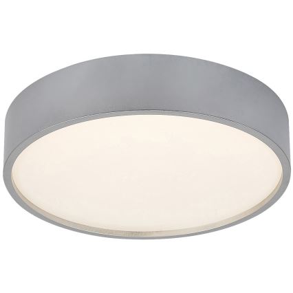 Rabalux - Plafonnier LED/18W/230V IP44 4000K argenté diam. 28 cm