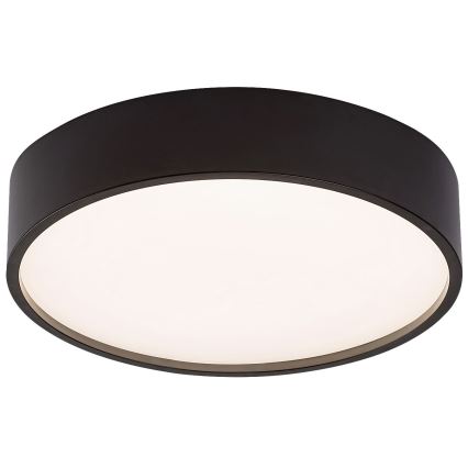 Rabalux - Plafonnier avec un détecteur LED/19W/230V IP44 4000K diam. 28,5 cm noir