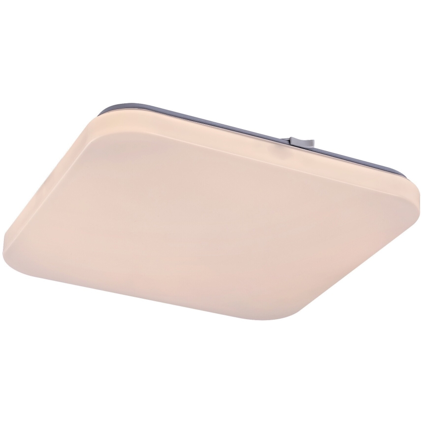 Rabalux - Plafonnier LED avec détecteur, 12W, 230V, 4000K, 28 x 28 cm