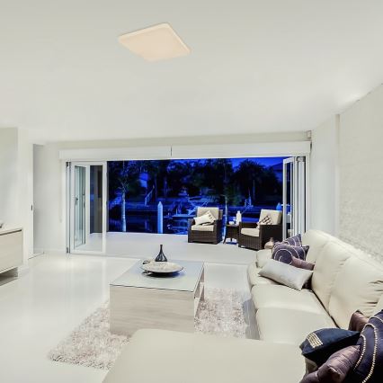 Rabalux - Plafonnier LED avec capteur LED/20W/230V 4000K 32x32 cm