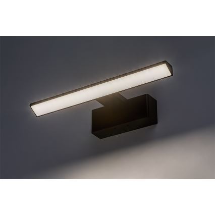 Rabalux - Éclairage LED pour miroir de salle de bains LED/6W/230V IP44 30 cm noir