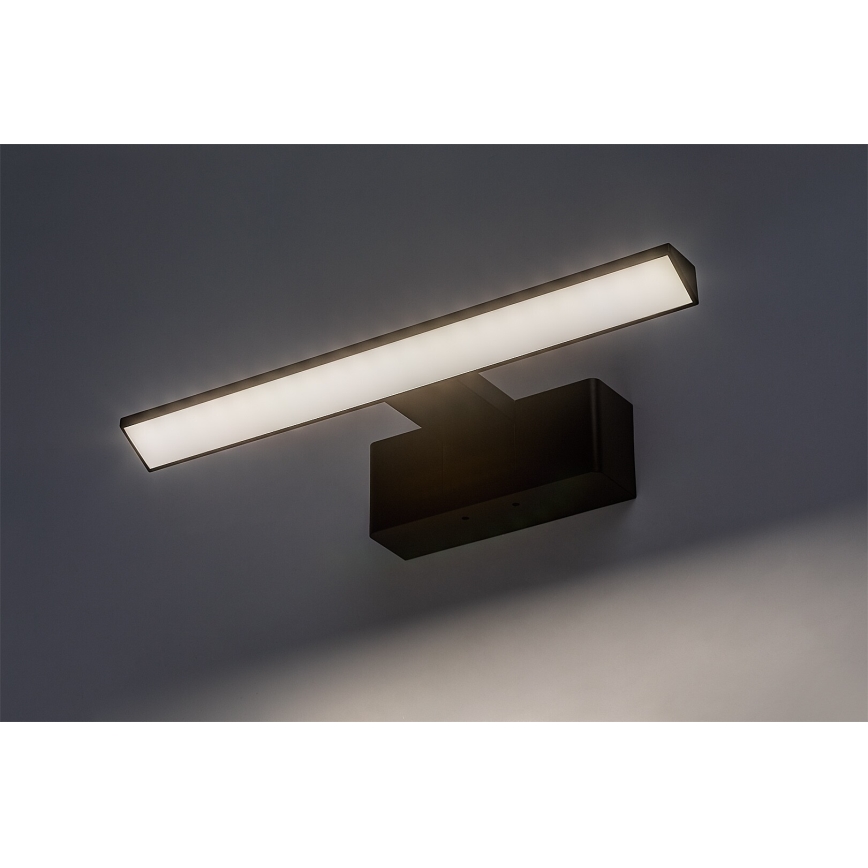 Rabalux - Éclairage LED pour miroir de salle de bains LED/6W/230V IP44 30 cm noir