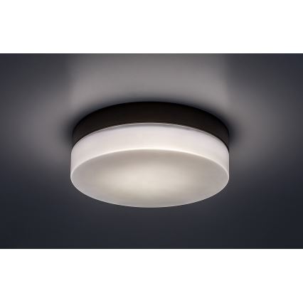 Rabalux - Plafonnier salle de bain LED/18W/230V IP44 4000K d. 28 cm noir