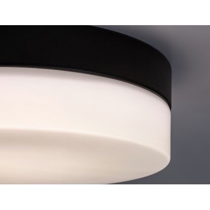 Rabalux - Plafonnier salle de bain LED/18W/230V IP44 4000K d. 28 cm noir