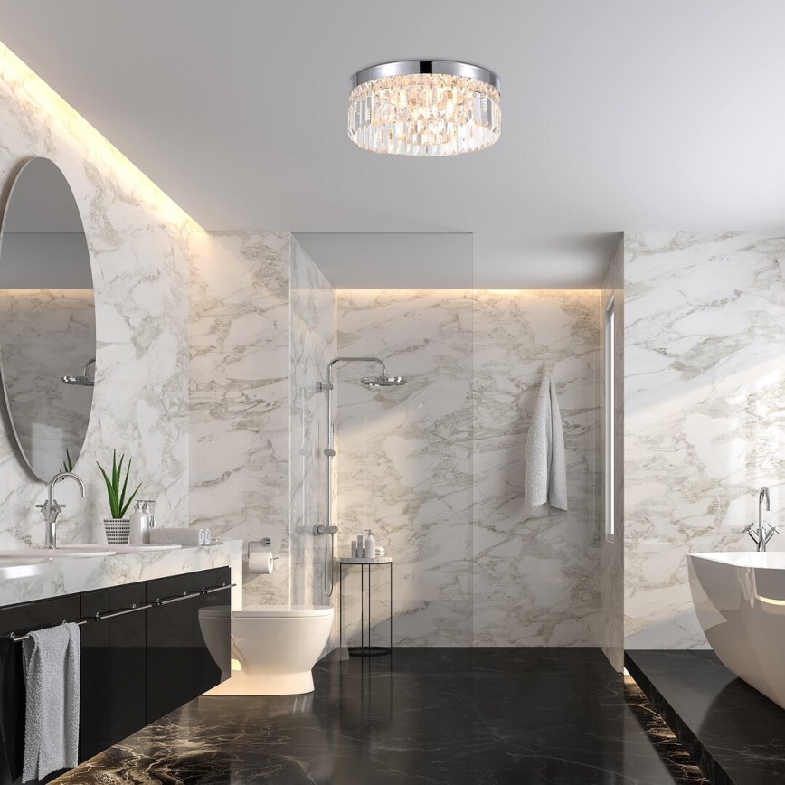 Rabalux - Plafonnier de salle de bains 6xG9/28W/230V IP44 Ø 35 cm