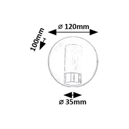 Rabalux - Spot mural LED/3W/230V 4000K