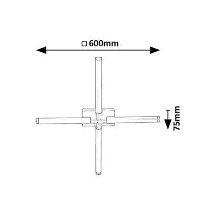 Rabalux - Applique murale salle de bain LED/16W/230V 4000K IP44