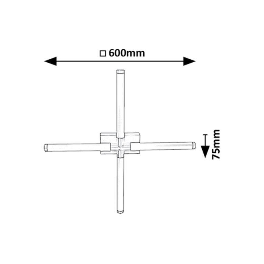 Rabalux - Applique murale salle de bain LED/16W/230V 4000K IP44