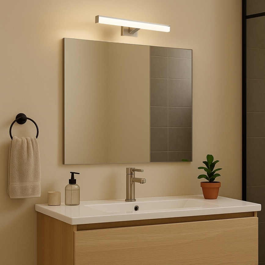 Rabalux - Éclairage LED pour miroir de salle de bains LED/6W/230V IP44 40 cm chrome brillant