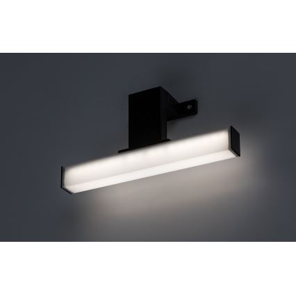 Rabalux - Éclairage LED pour miroir de salle de bains, 4 W, 230 V, IP44, 20 cm, noir