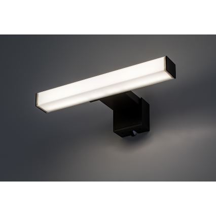 Rabalux - Éclairage LED pour miroir de salle de bains, 4 W, 230 V, IP44, 20 cm, noir