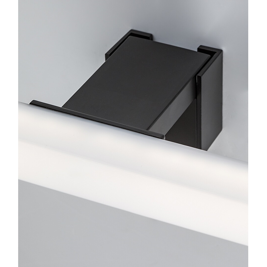 Rabalux - Éclairage LED pour miroir de salle de bains, 4 W, 230 V, IP44, 20 cm, noir