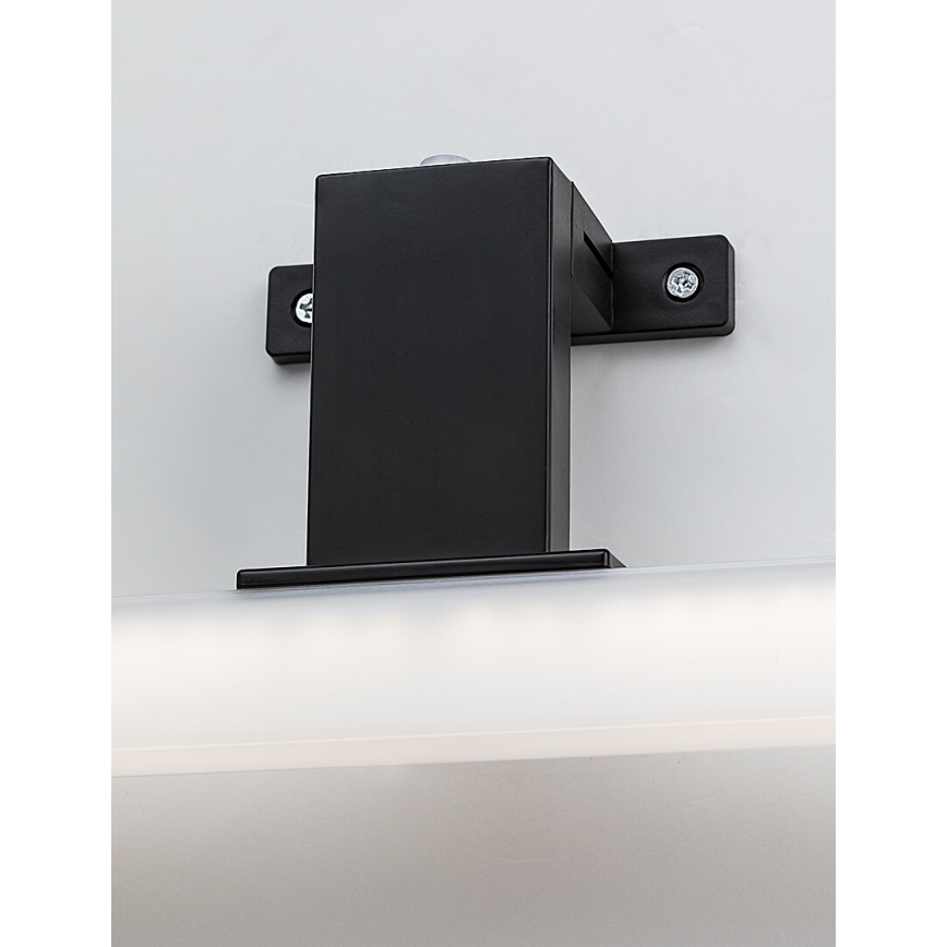 Rabalux - Éclairage LED pour miroir de salle de bains, 4 W, 230 V, IP44, 20 cm, noir